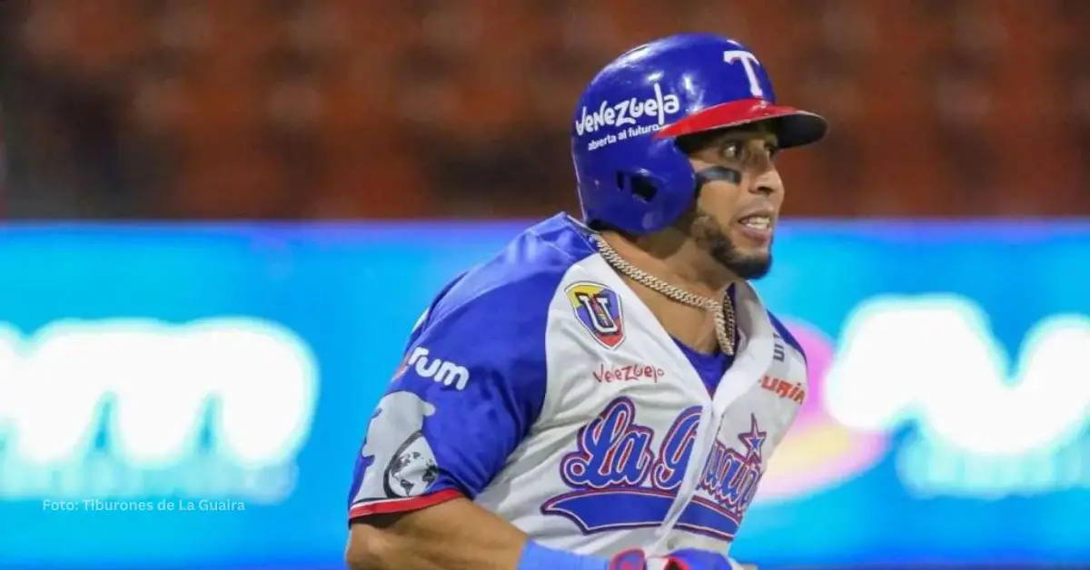 Leonys Martin con Tiburones de La Guaira