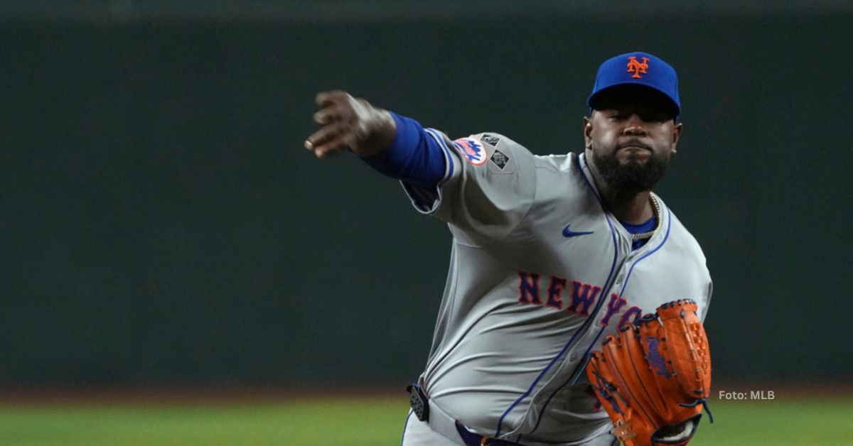 Luis Severino en un juego de New York Mets