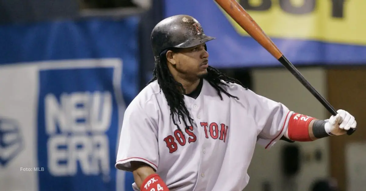 Manny Ramírez con Boston Red Sox