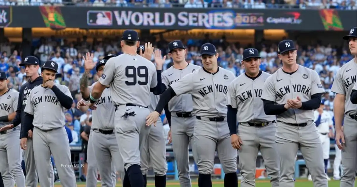 Equipo de New York Yankees en la Serie Mundial de 2024