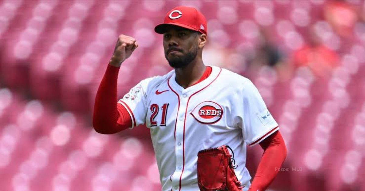 Hunter Greene con Cincinnati Reds en MLB 2024