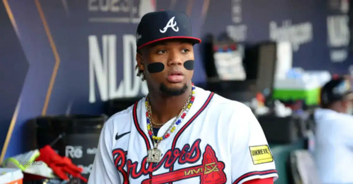 Ronald Acuña Jr con Atalanta Braves