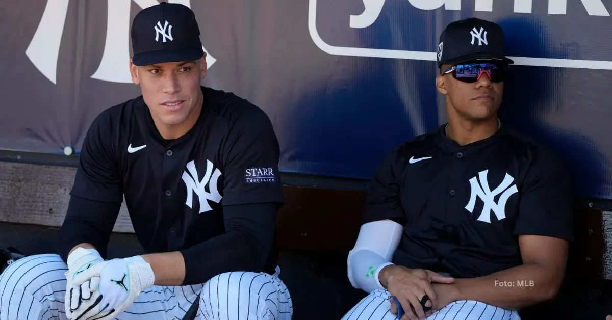 Aaron Judge y Juan Soto con New York Yankees 