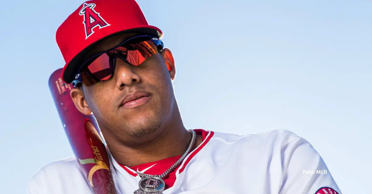 Yunel Escobar en su etapa con Los Angeles Angels