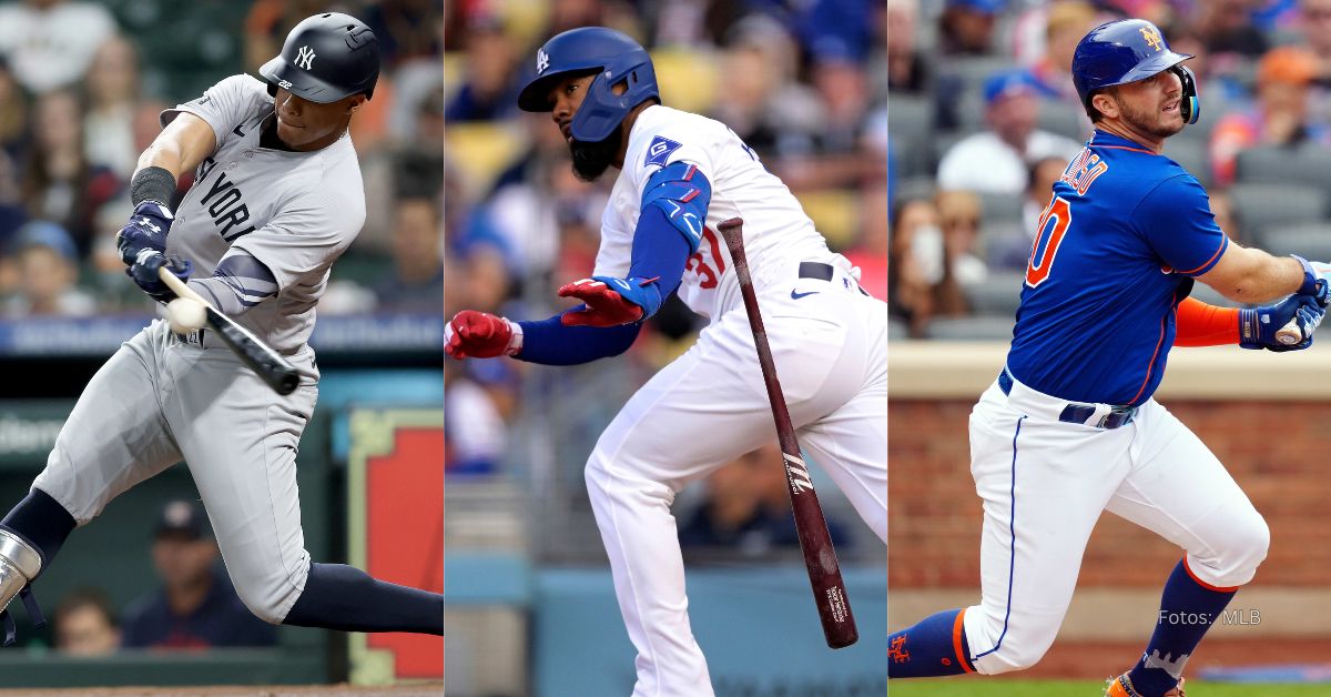 Juan Soto, Teoscar Hernández y Pete Alonso, agentes libres MLB