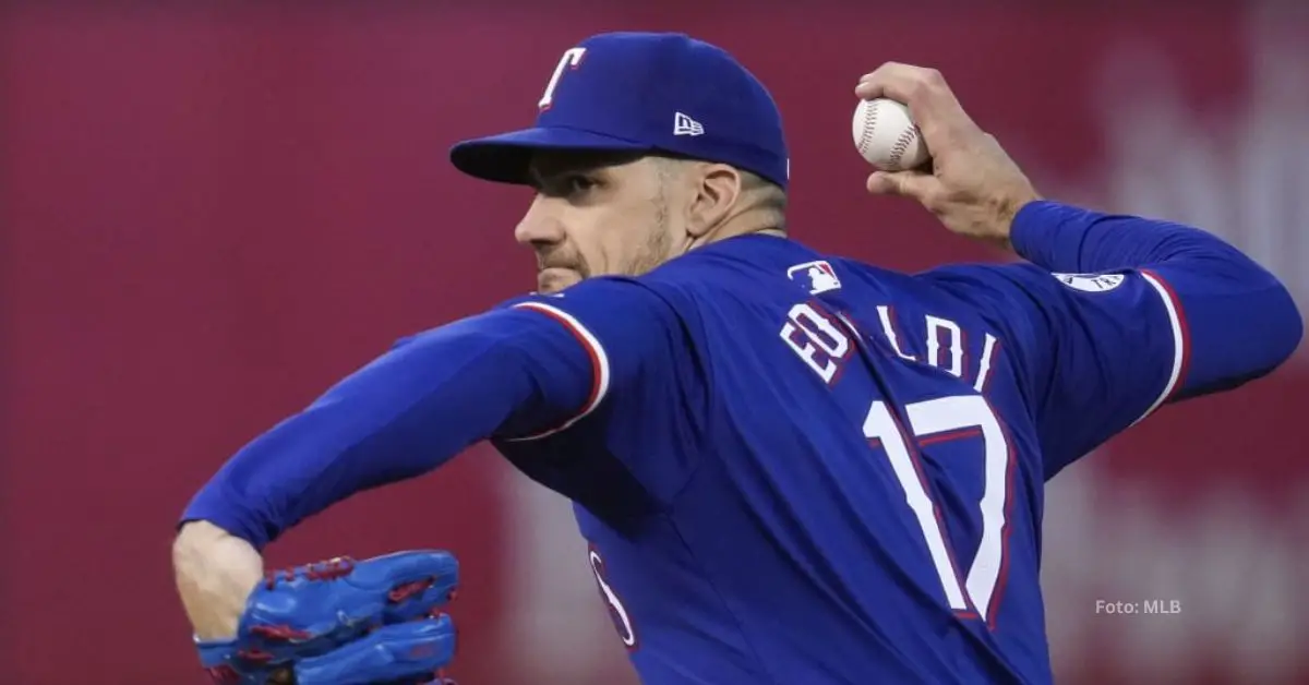 Nathan Eovaldi con Texas Rangers