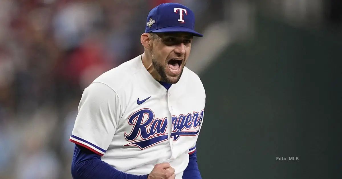 Nathan Eovaldi con Texas Rangers