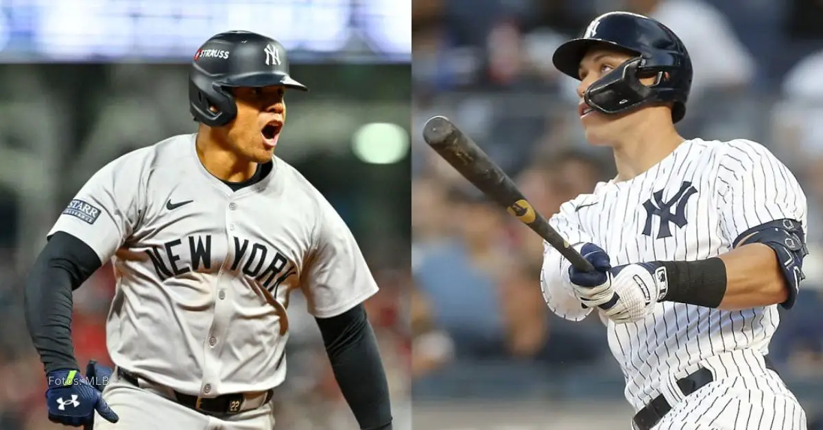 Juan Soto y Aaron Judge en MLB