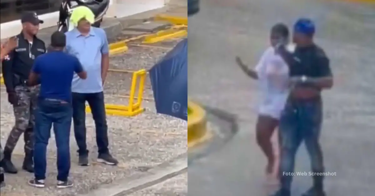 Wander Franco en medio del incidente en Dominicana