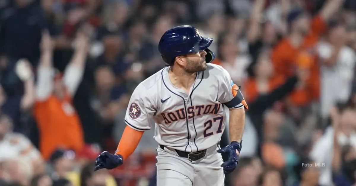 Jose Altuve con Houston Astros