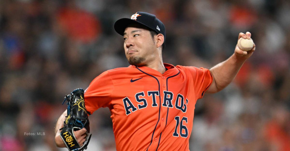 Yusei Kikuchi en su etapa con Houston Astros