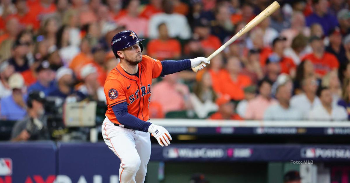 Houston Astros y Alex Bregman en MLB 2024.