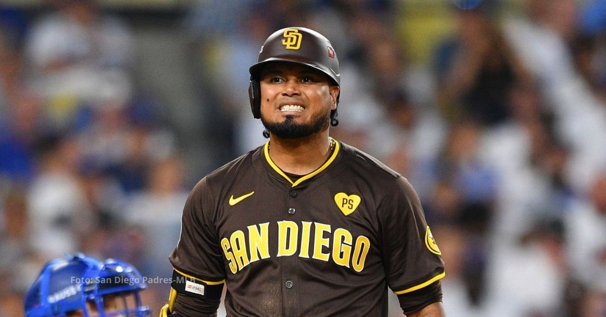 Luis Arraez con San Diego Padres