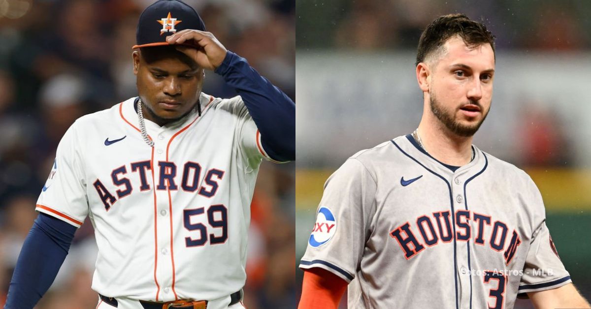 Kyle Tucker y Framber Valdez están en disposición de cambio por Houston Astros para MLB 2025.