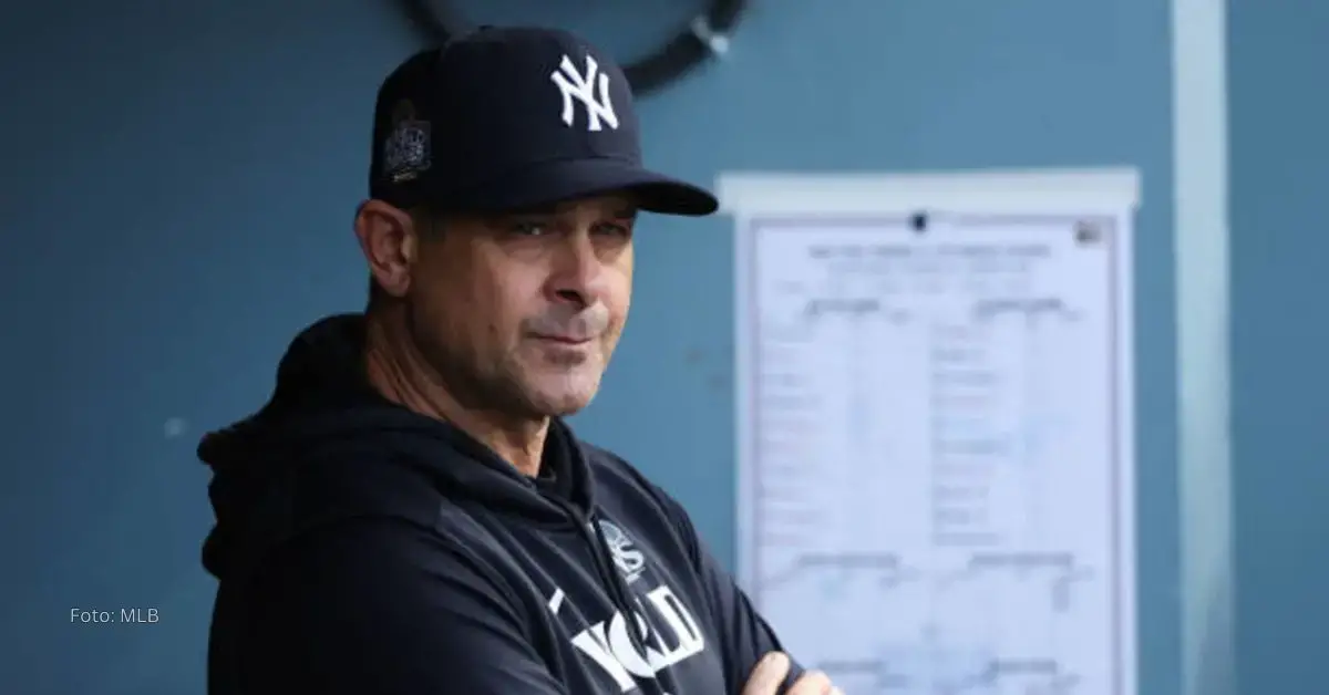 Aaron Boone, manager de Yankees