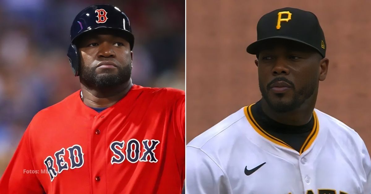 David Ortiz con Boston Red Sox y Aroldis Chapman con Pittsburgh Pirates