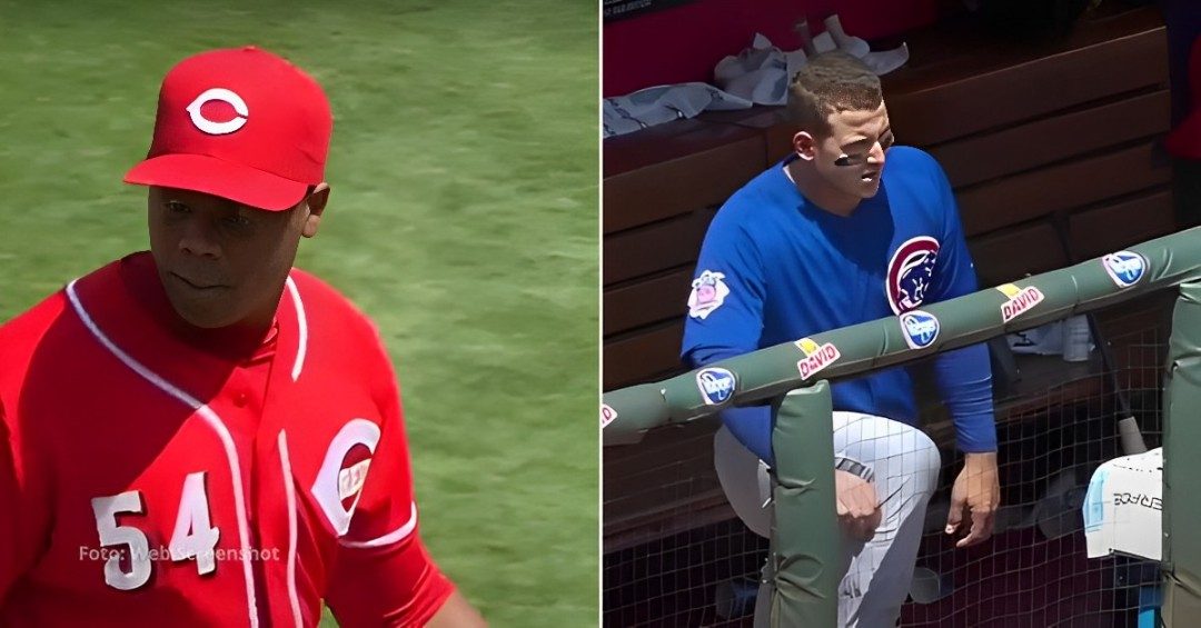 Aroldis Chapman y Anthony Rizzo