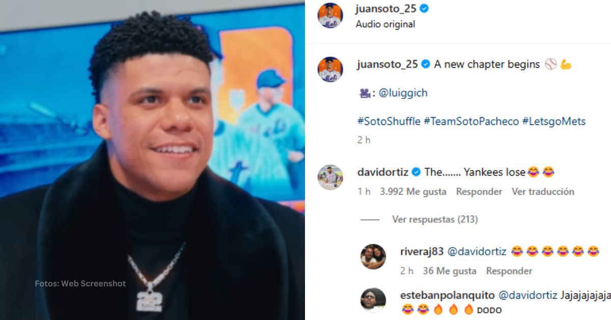 Juan Soto y David Ortiz MLB