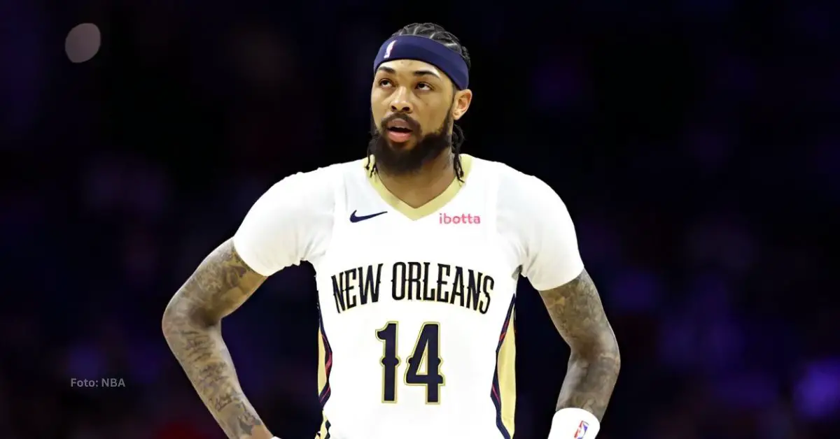 Brandon Ingram con el conjunto de New Orleans Pelicans