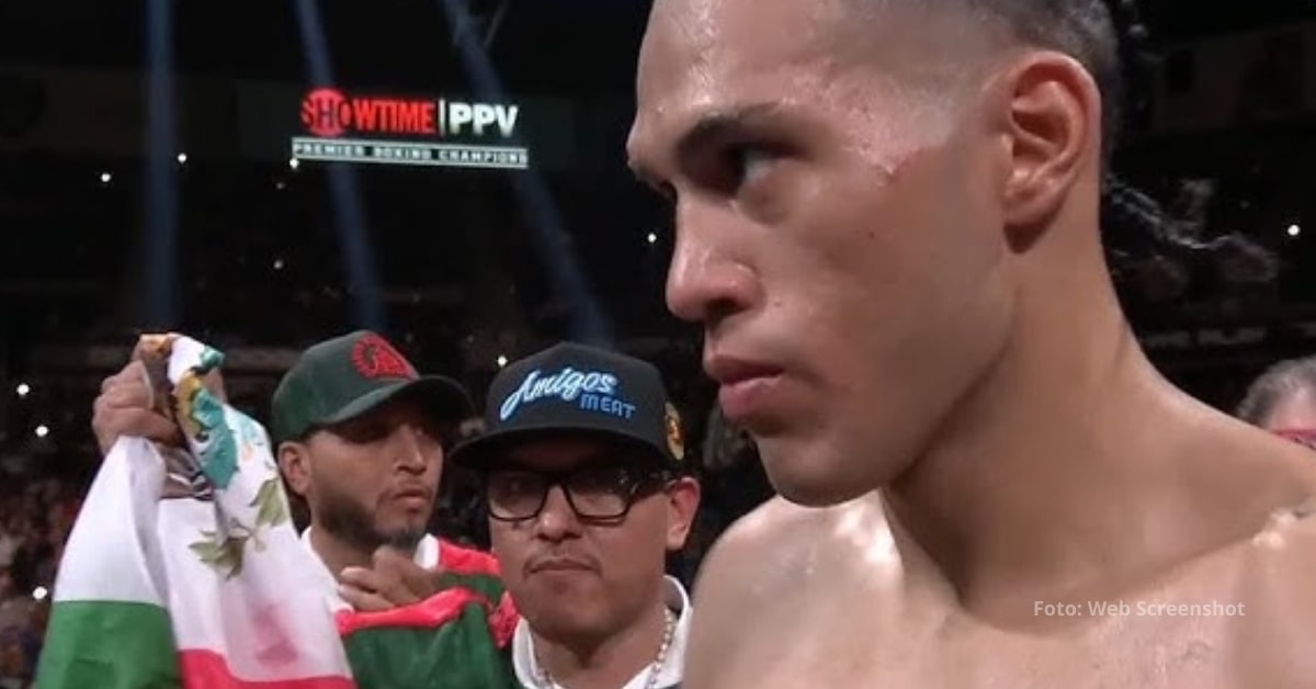 David Benavidez ARREMETIÓ contra David Morrell Jr