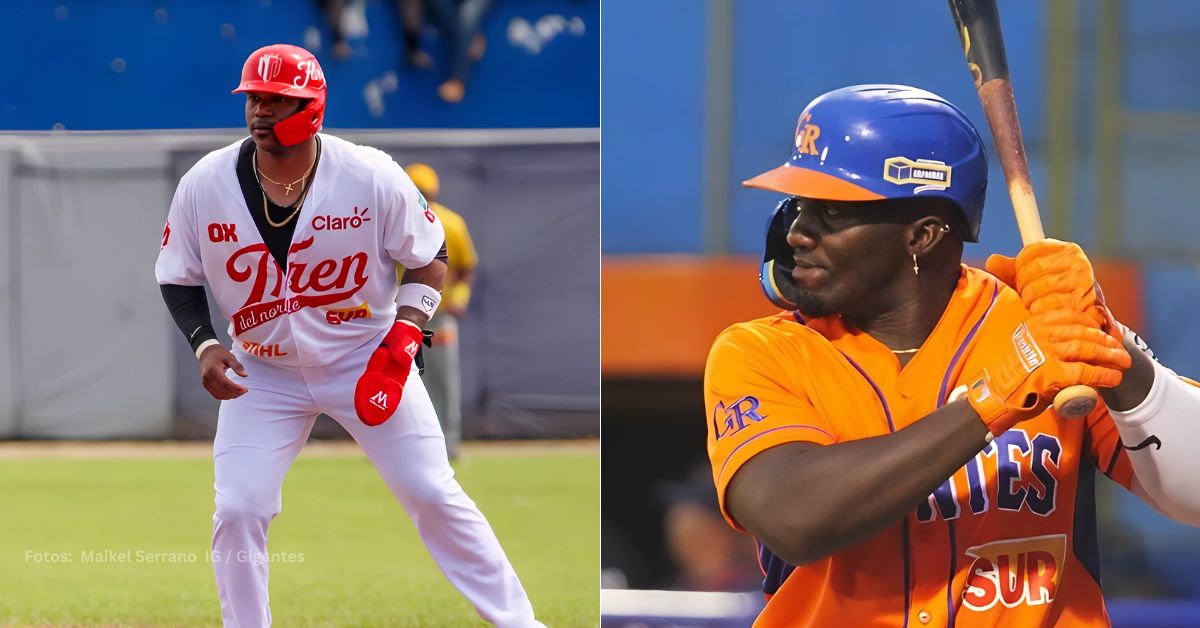 Maikel Serrano y Yosmany Guerra con sus respectivos equipos en la Liga de Nicaragua. Beisbol Cubano