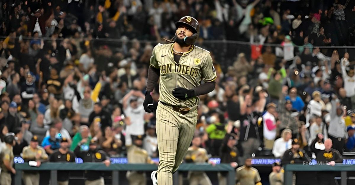 Fernando Tatis Jr. recorriendo las bases