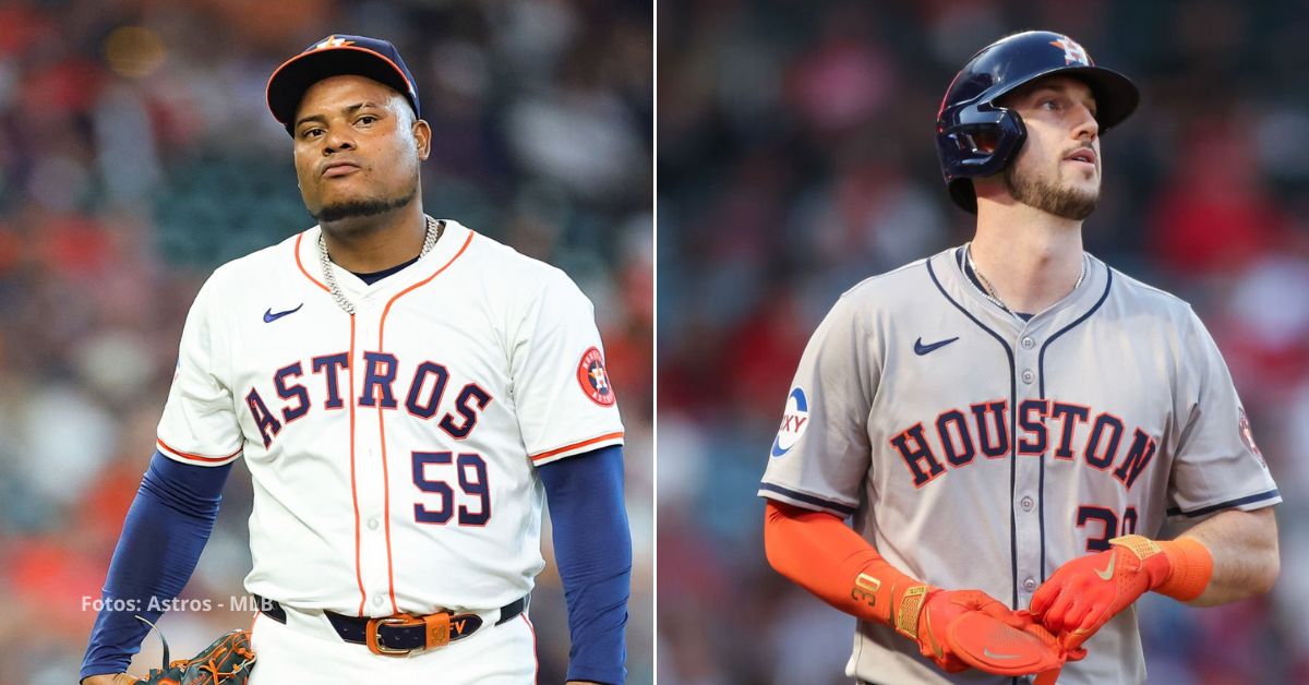 Kyle Tucker y Framber Valdez están en disposición de cambio por Houston Astros para MLB 2025.