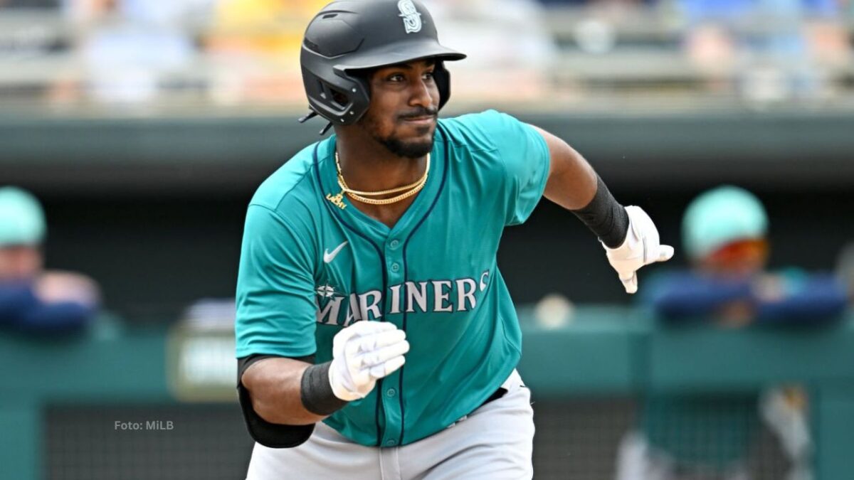 El cubano Lazaro Montes con Seattle Mariners.