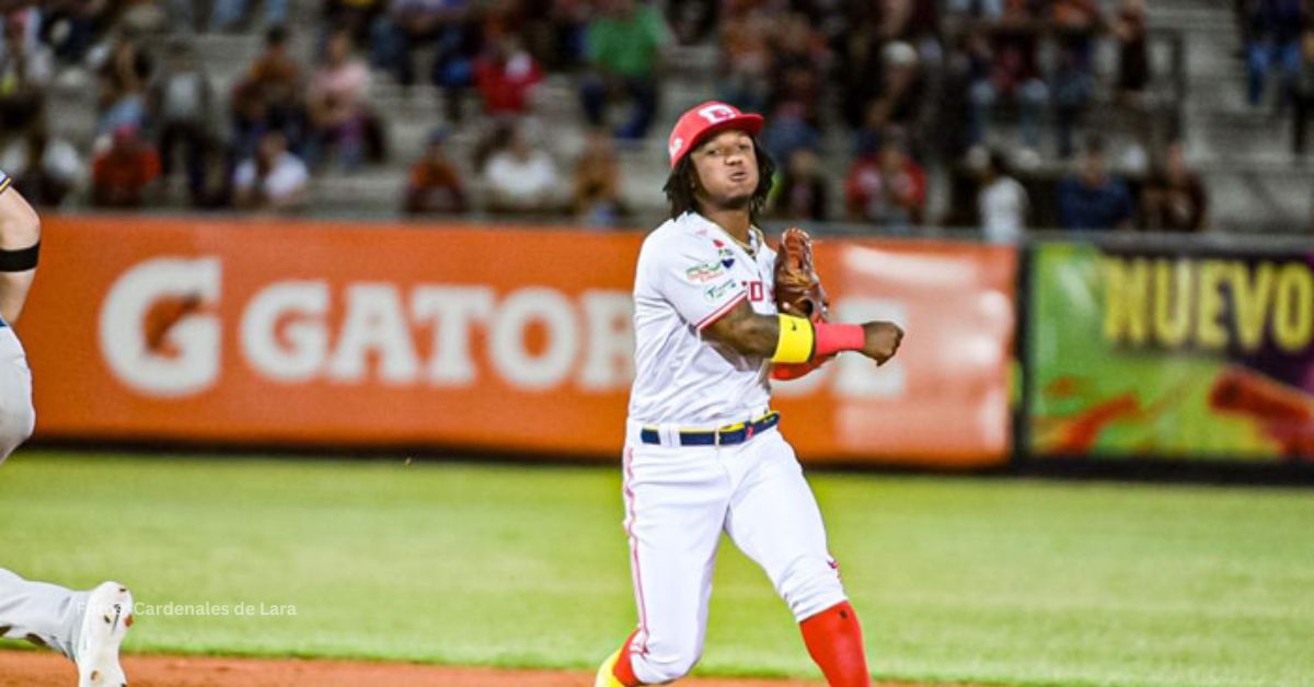 Luisangel Acuña con Cardenales en la LVBP