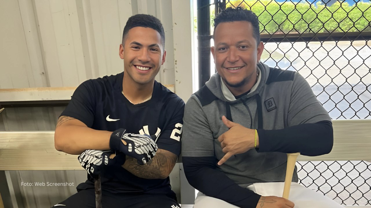 Miguel Cabrera y Gleyber Torres