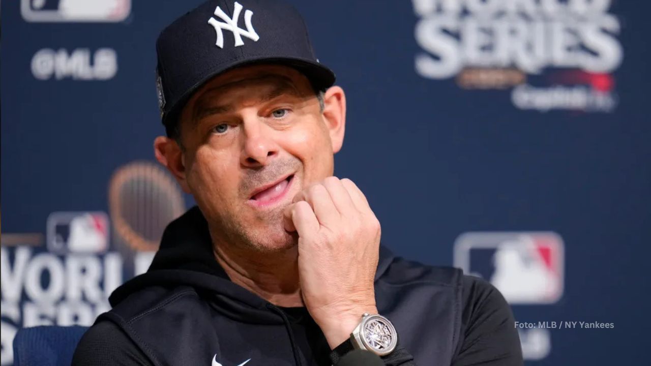 New York Yankees manager Aaron Boone