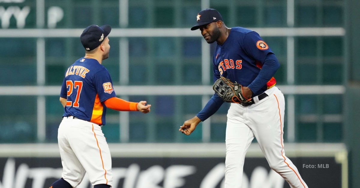 Yordan Alvarez con Houston Astros