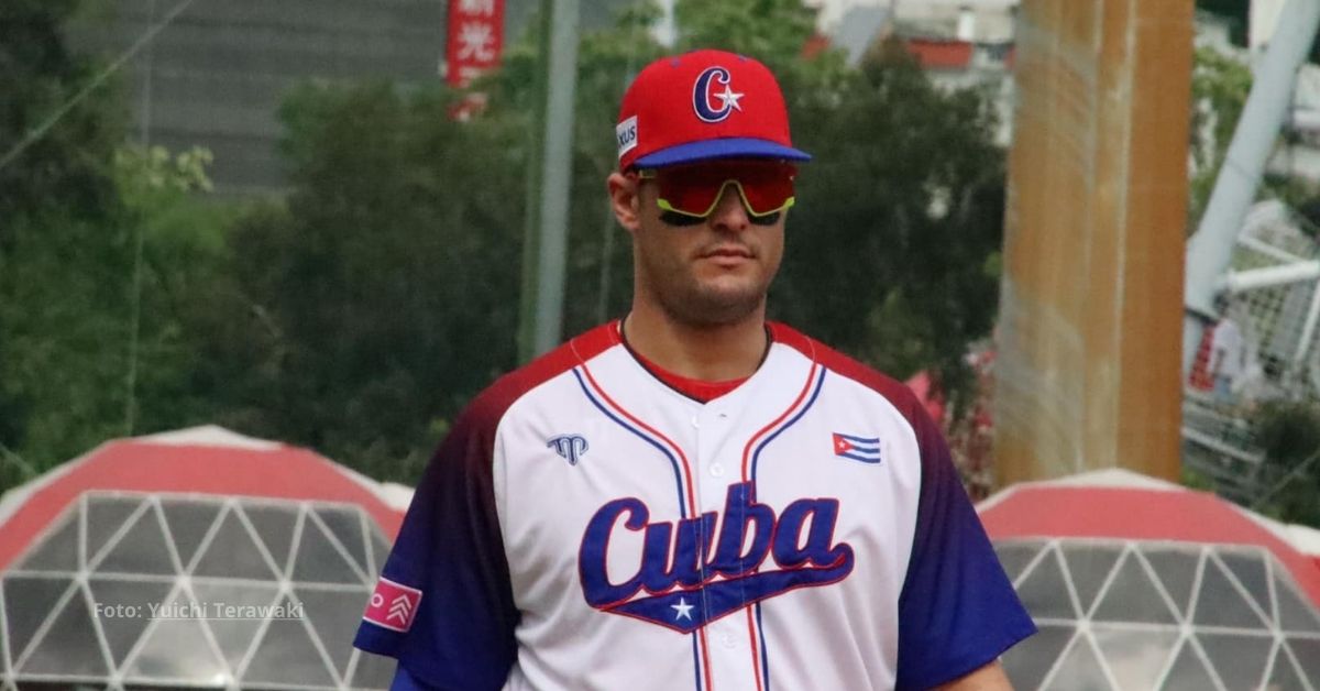 Ariel Martínez con el Equipo Cuba