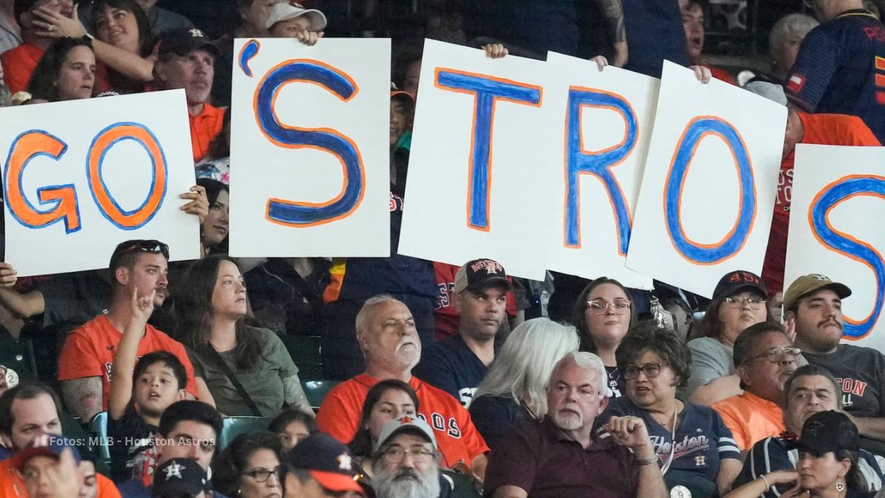 Houston Astros y sus fanaticos en mlb