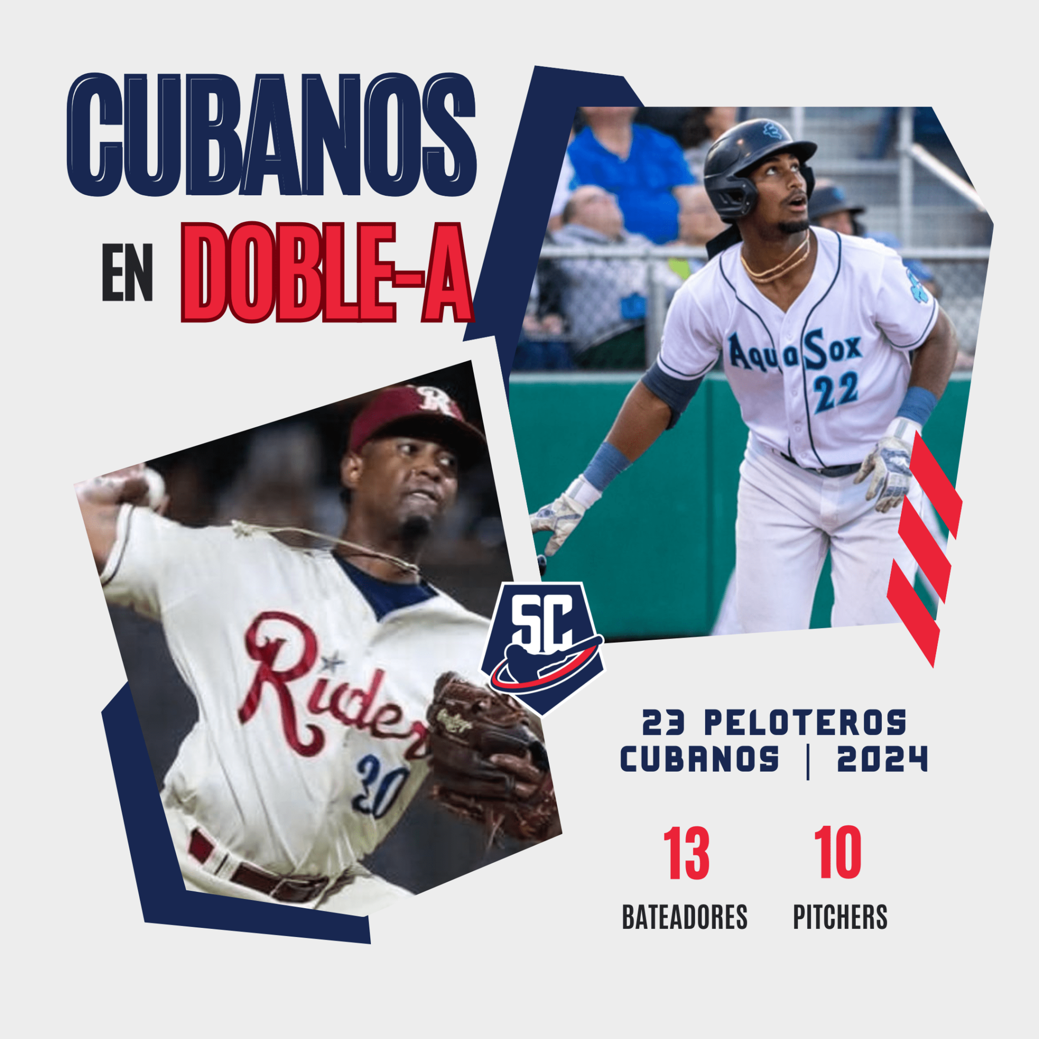 23 jugadores del beisbol cubano actuaron en ligas menores doble a en 2024