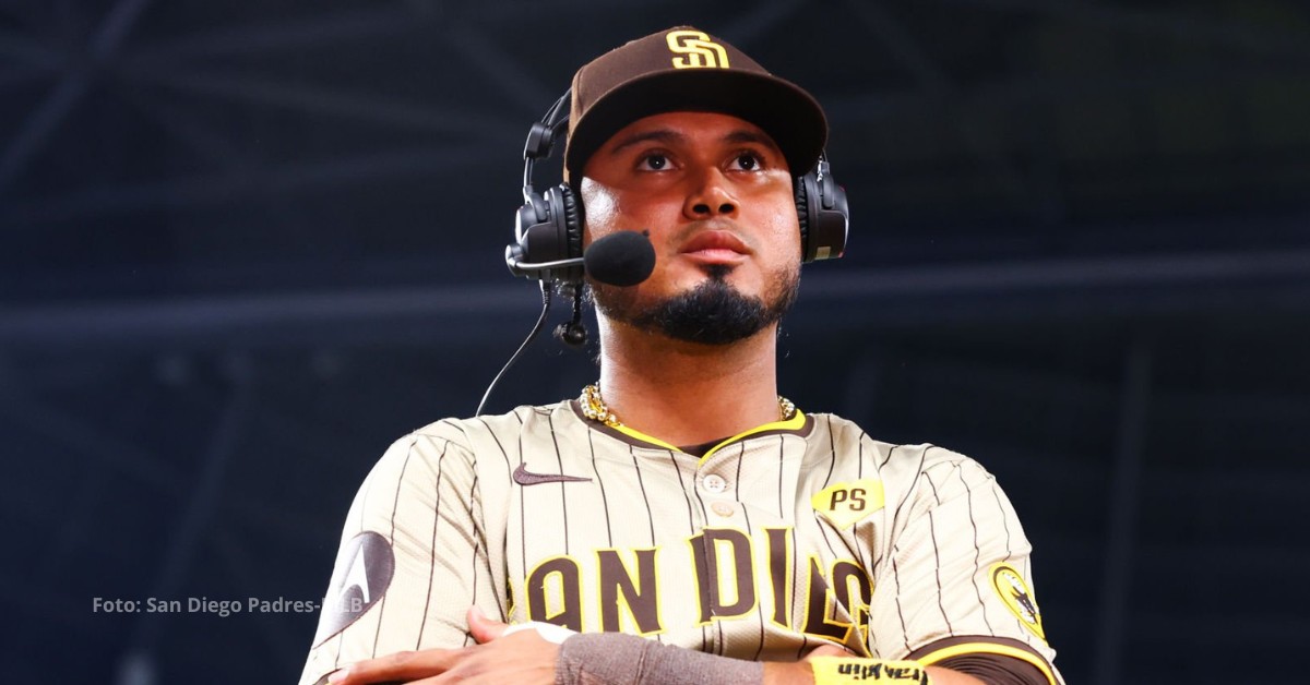 Luis Arraez con San Diego Padres