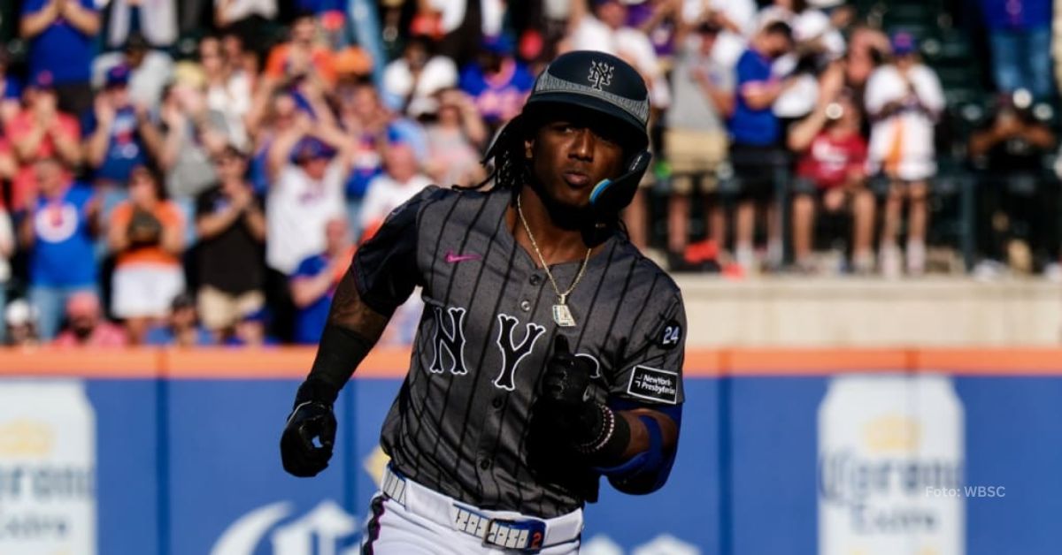 Luisangel Acuña con New York Mets