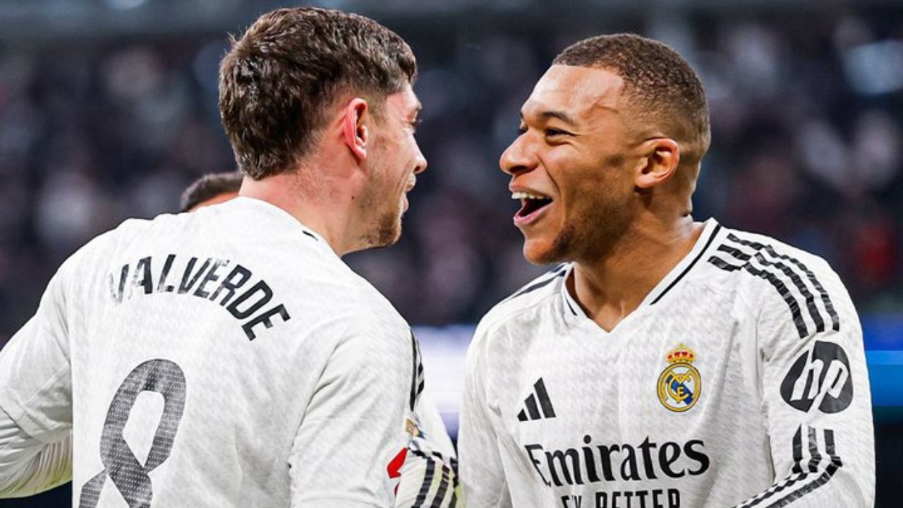 Real Madrid se apoyó en goles de Valverde y Mbappe