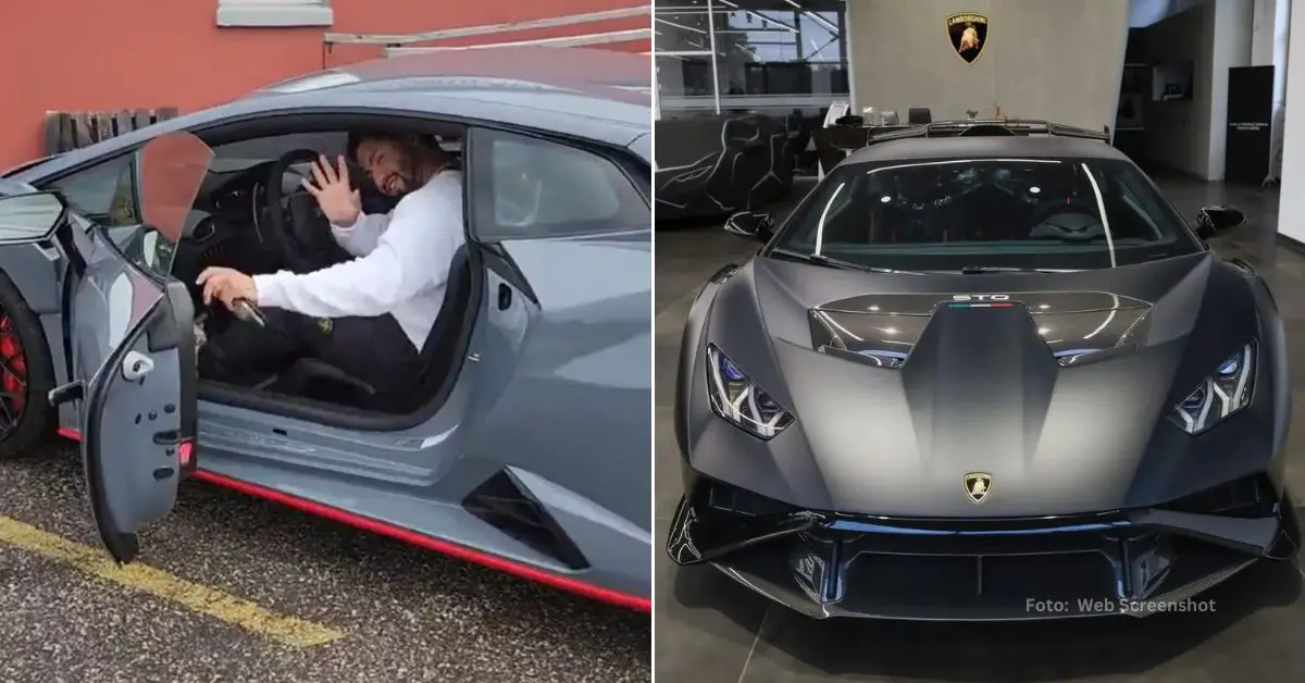 Gleyber Torres, fue captado conduciendo uno de los autos más veloces y costosos de la prestigiosa marca italiana Lamborghini.