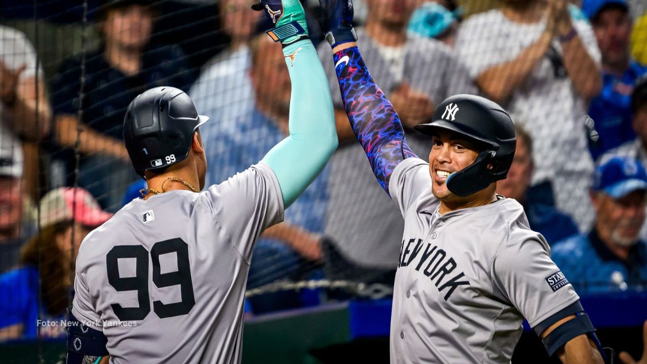 Aaron Judge y Giancarlo Stanton