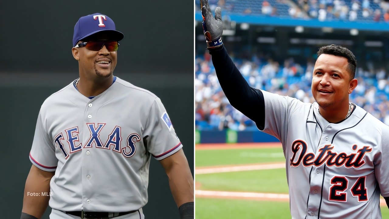 Adrian Beltre y Miguel Cabrera en MLB