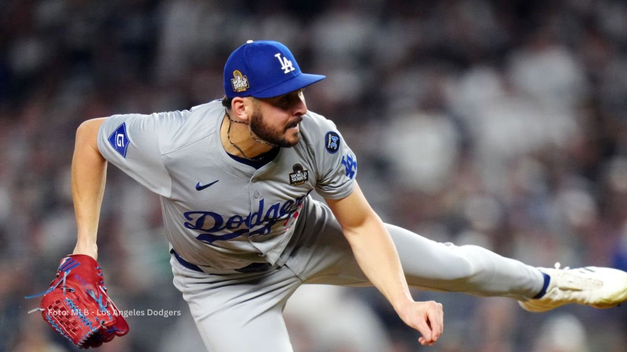 Alex Vesia firma contrato millonario con Dodgers para MLB 2025