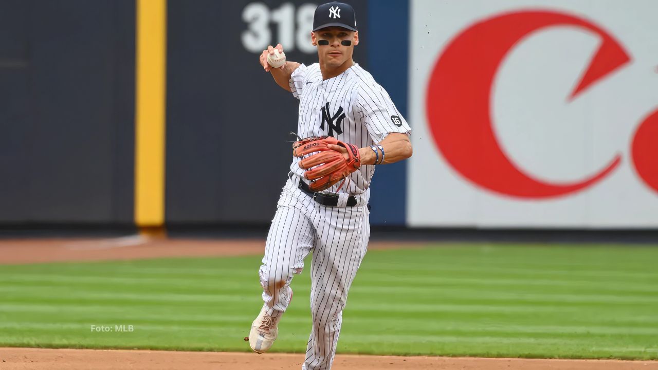 Andrew Velazquez jugando con Yankees