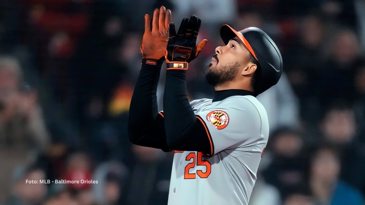 Anthony Santander con Baltimore Orioles