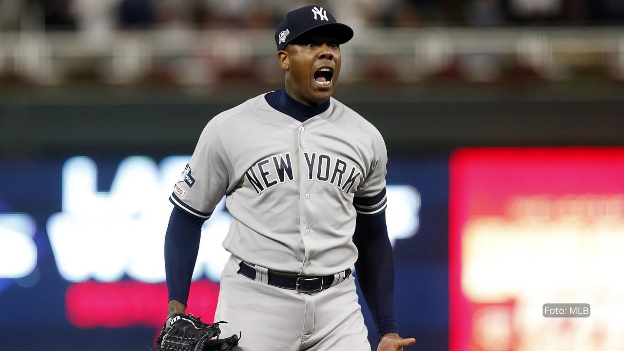 Aroldis Chapman en equipo ideal Yankees