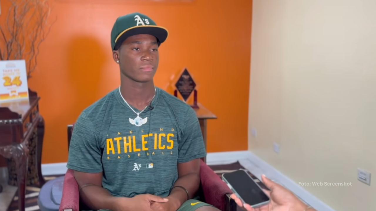 Ayden Johnson ha firmado contrato con Oakland Athletics por 1.5 millones de dólares.