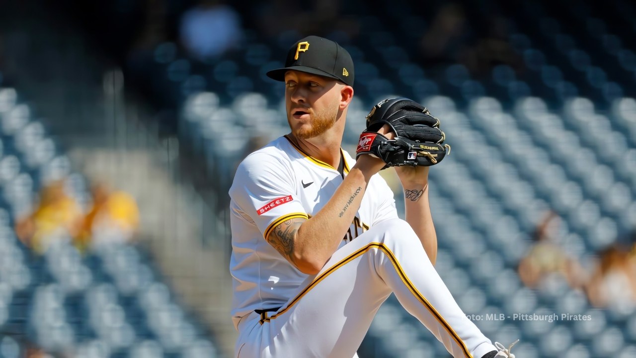 Bailey Falter en la lomita con Pittsburgh Pirates