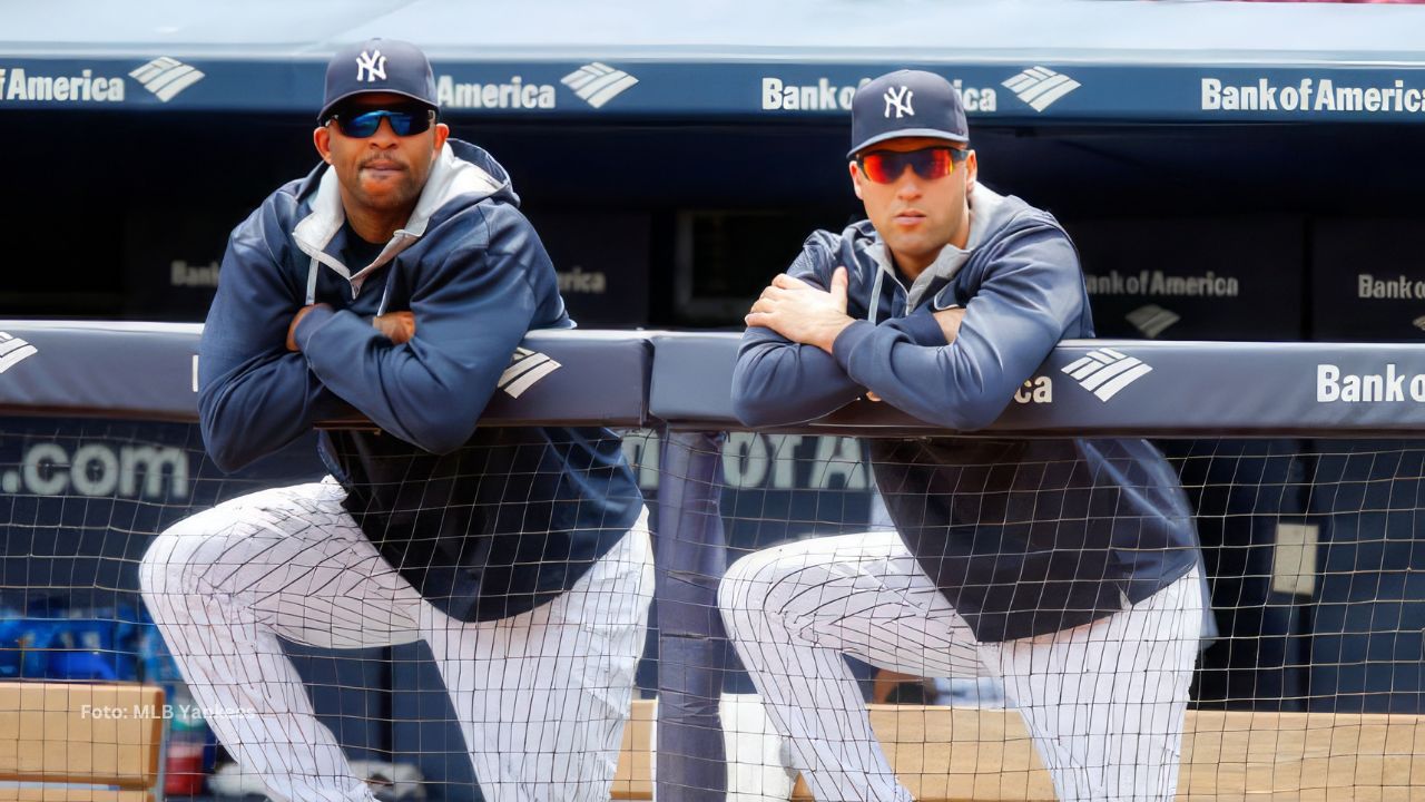 CC Sabathia y Derek Jeter