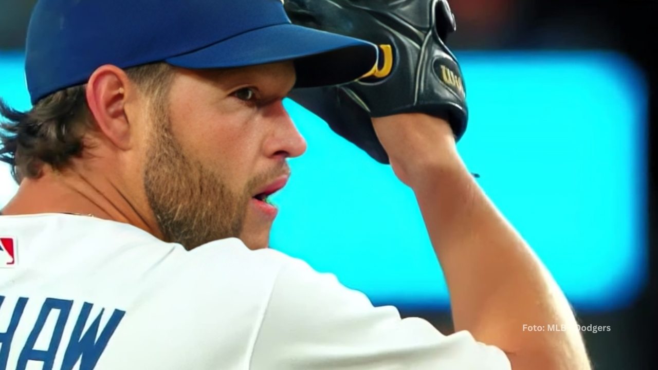 Clayton Kershaw en un juego con Los Angeles Dodgers