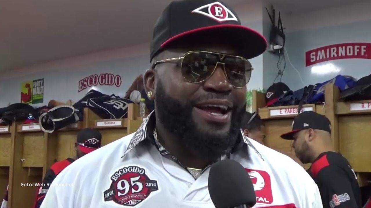 David Ortiz tras campeonato del Escogido